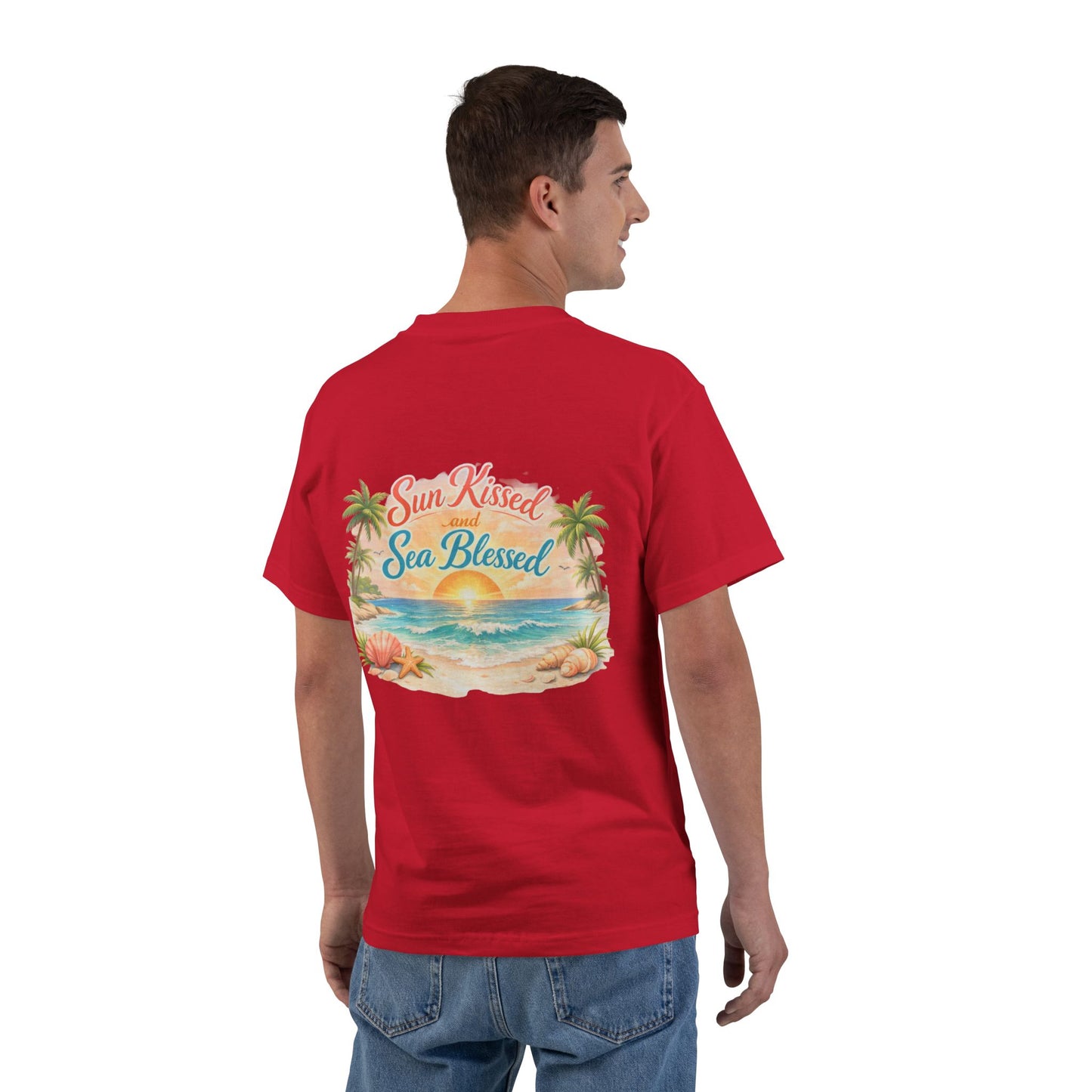 Sun Kissed Men's Short-Sleeve Crewneck Tee