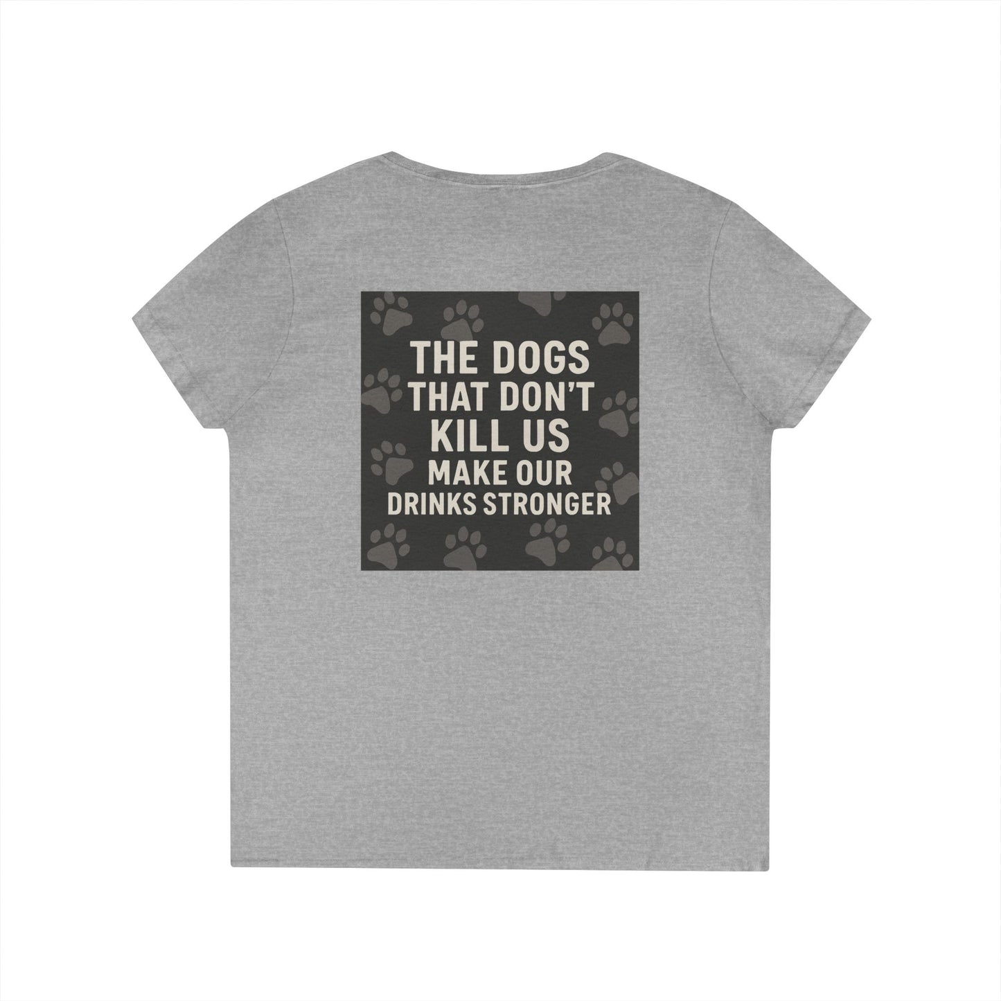 Drinks Stronger Women's V-Neck T-Shirt