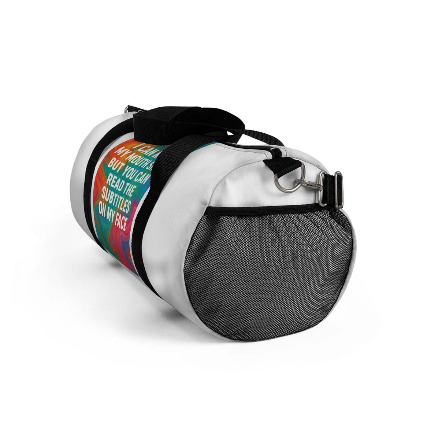 Subtitles Duffel Bag