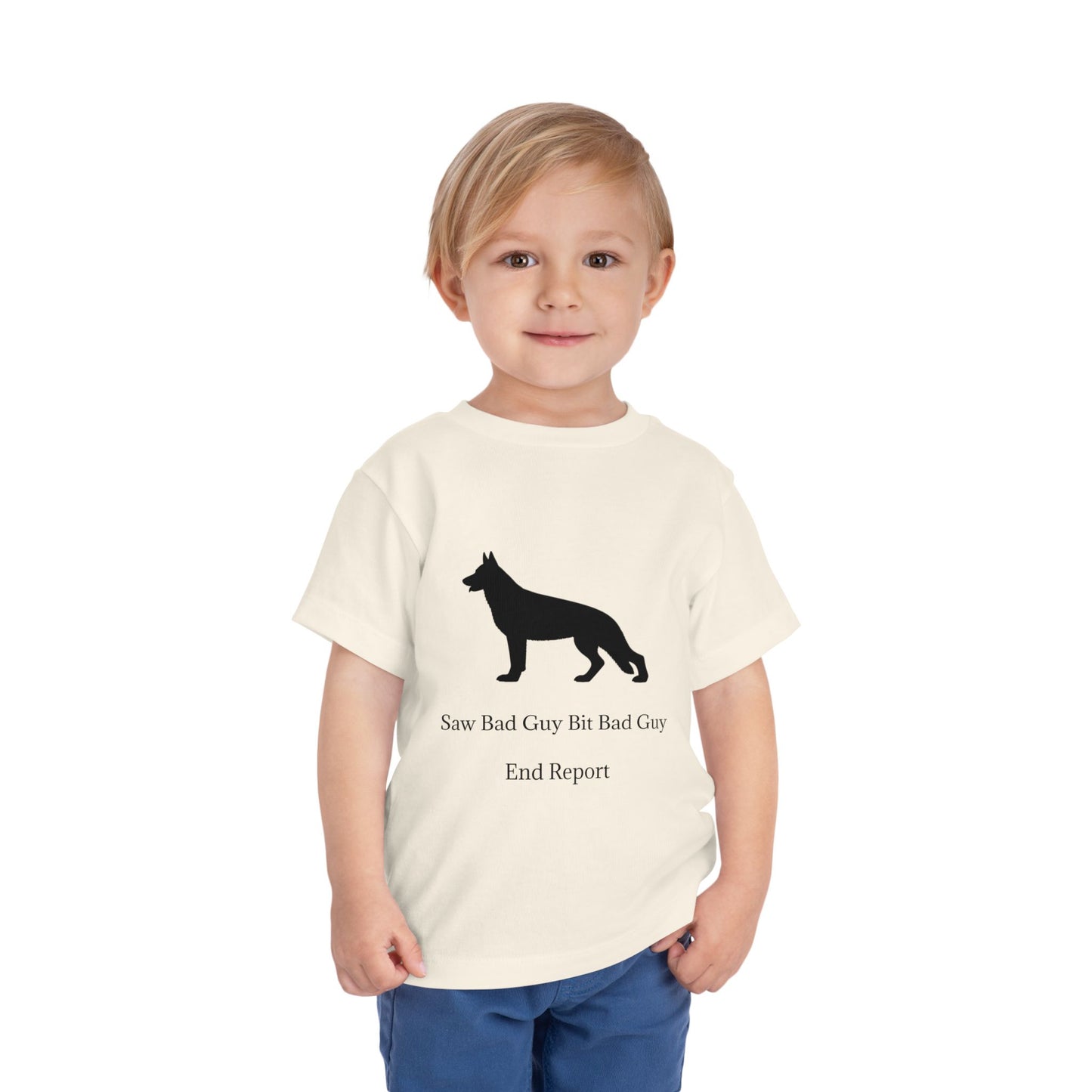 Bad Guy Toddler Unisex Short Sleeve Crewneck Tee