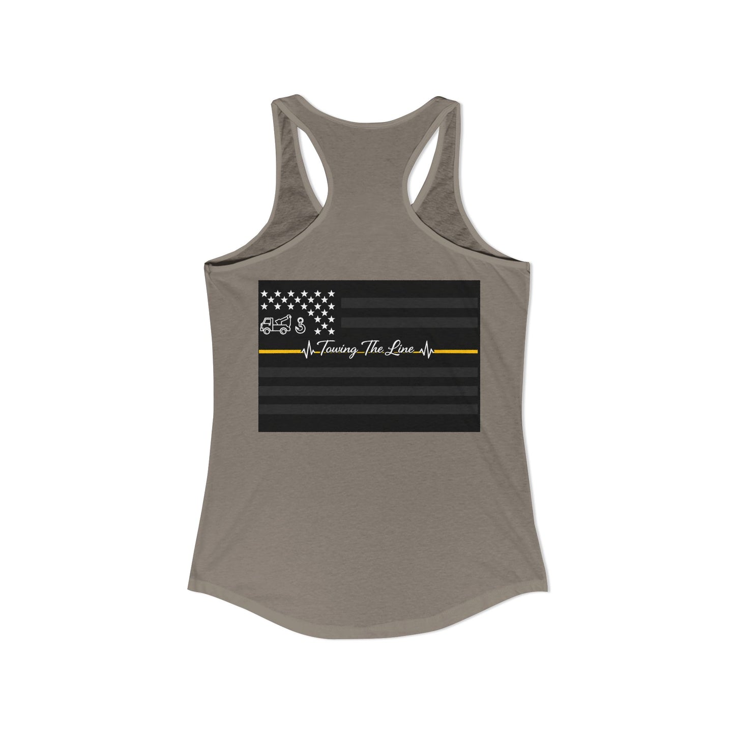Thin Yellow Line Women's Racerback Tank