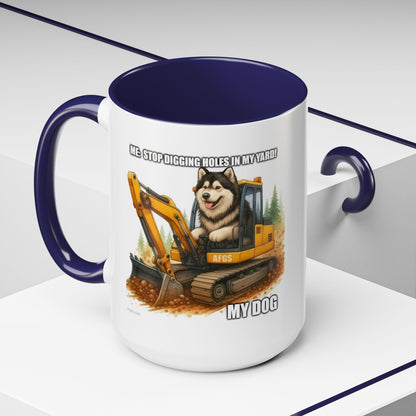 Digmaster 2000 2-Tone Coffee Mug