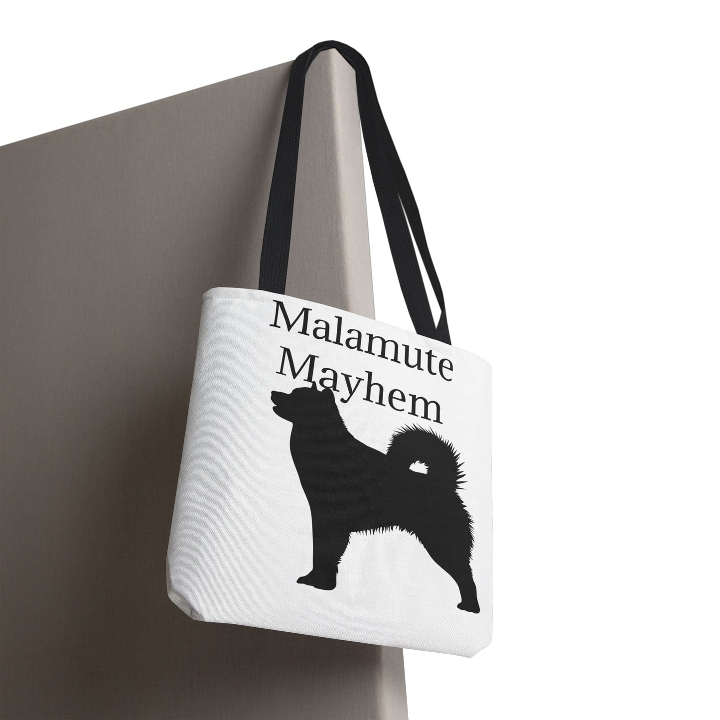 Malamute Mayhem Tote Bag