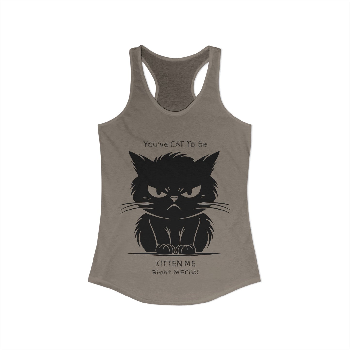 KITTEN Me Women's Racerback Tank