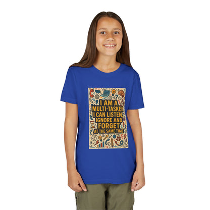 Multi-Tasker Youth Unisex Short Sleeve Crewneck Tee