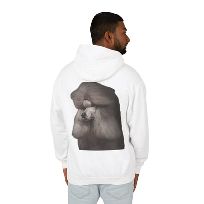 Poodle Head Unisex Lightweight Hoodie