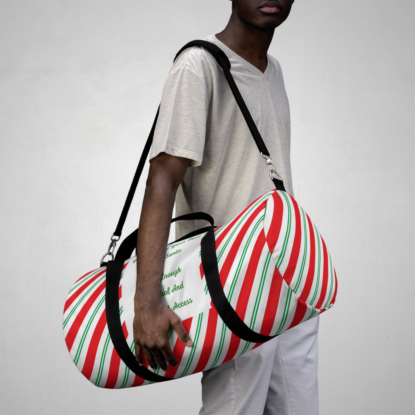 Your Own Secret Santa Duffel Bag