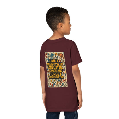 Multi-Tasker Youth Unisex Short Sleeve Crewneck Tee