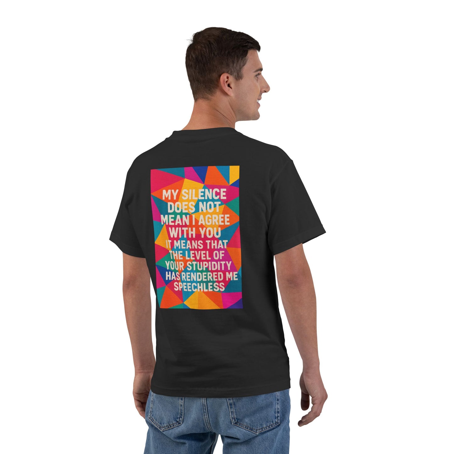 Speechless Men's Short-Sleeve Crewneck Tee