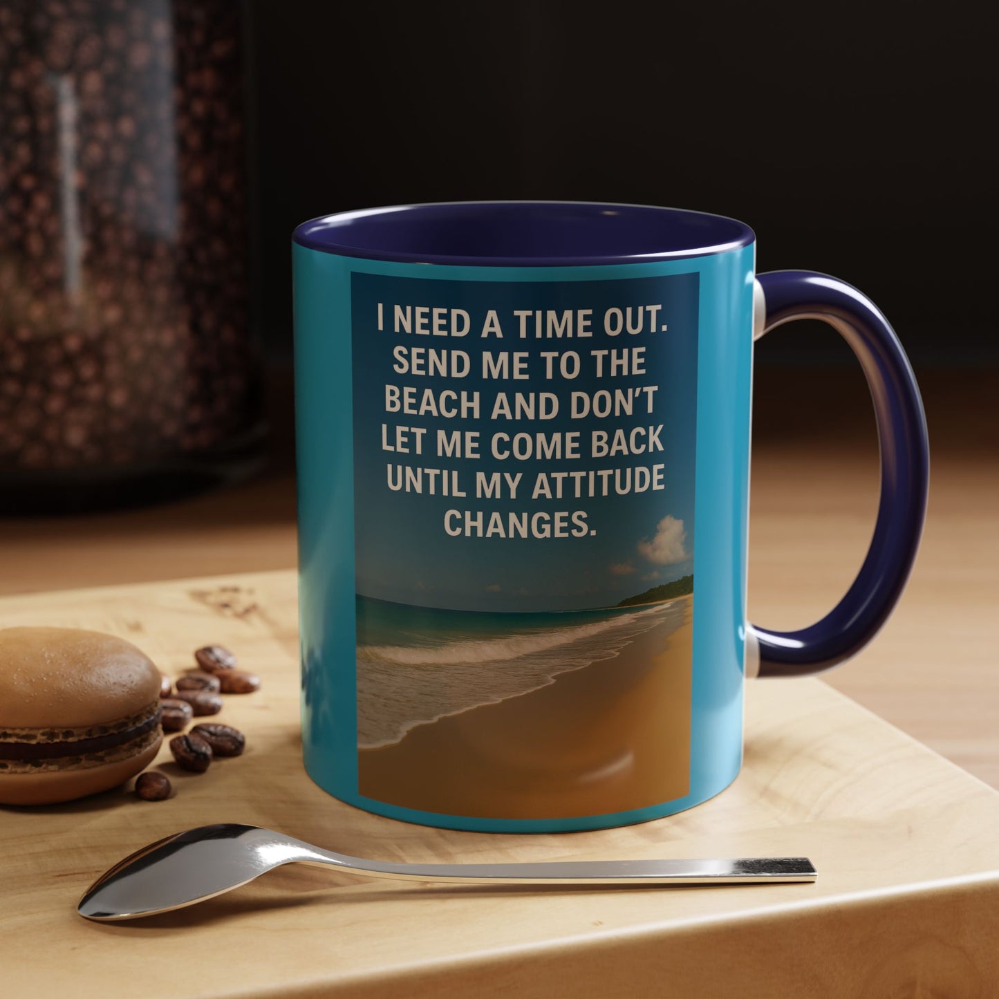 Time Out 2-Tone Coffee Mug