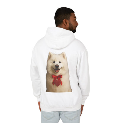 Cupid's Companion Samoyed Unisex Lightweight Hoodie