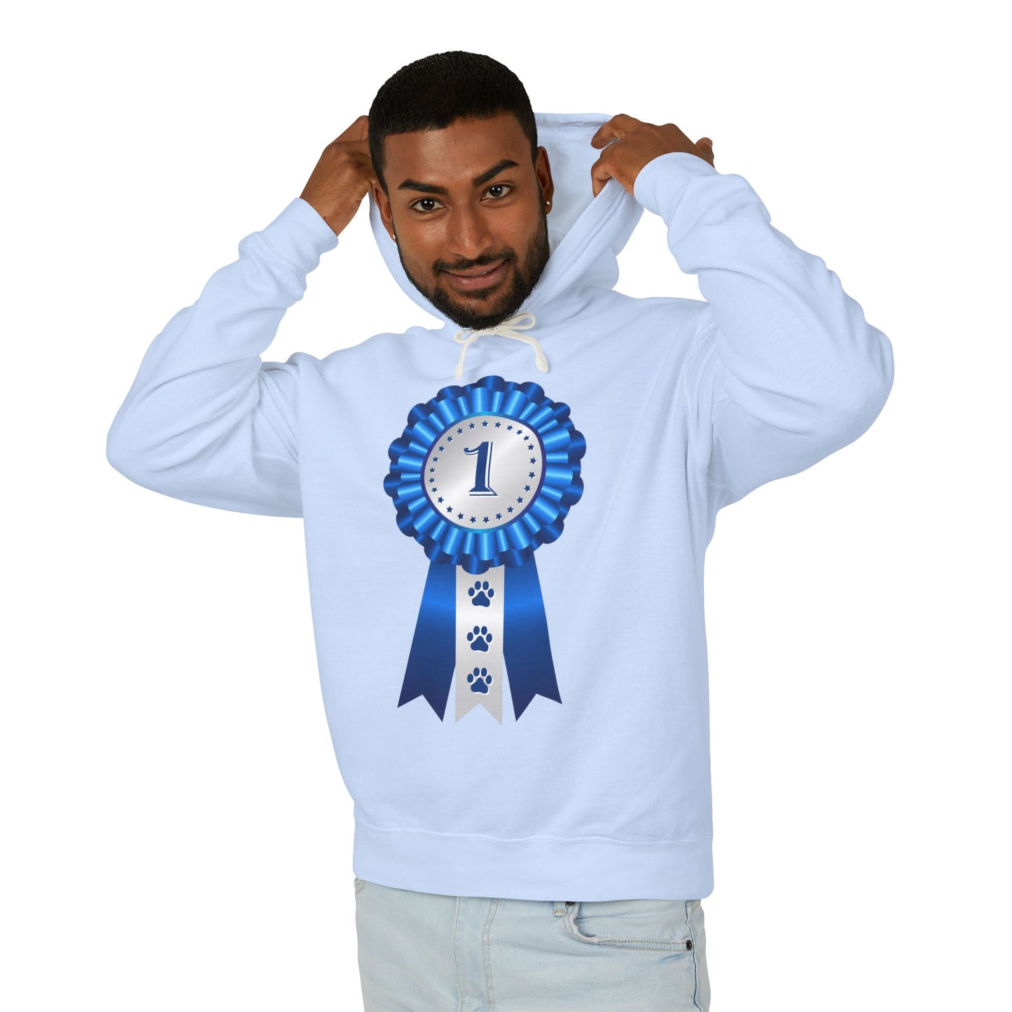 Show Ribbon Unisex Lightweight Hoodie