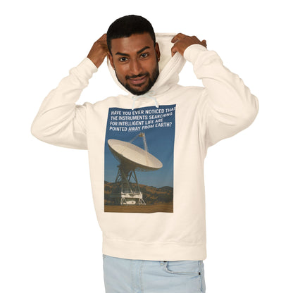Intelligent Life Unisex Lightweight Hoodie