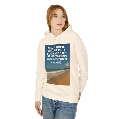 Time Out Unisex Lightweight Hoodie