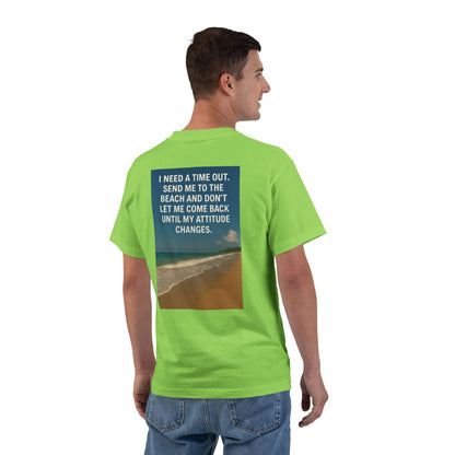 Time Out Men's Short-Sleeve Crewneck Tee