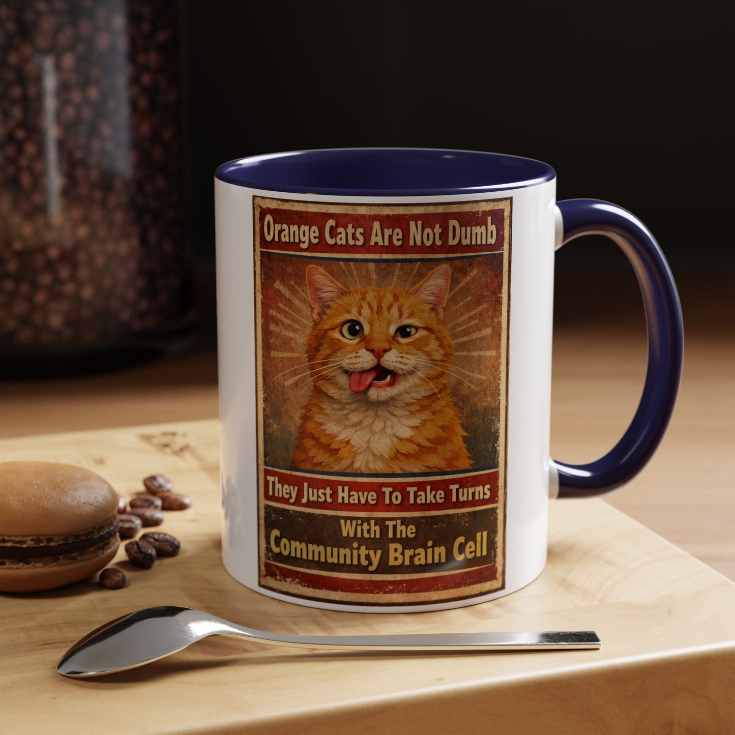 Community Brain Cell 2-Tone Coffee Mug