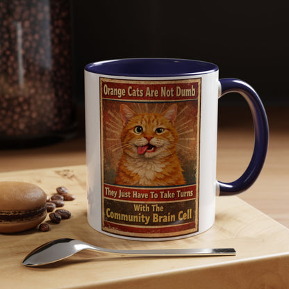Community Brain Cell 2-Tone Coffee Mug