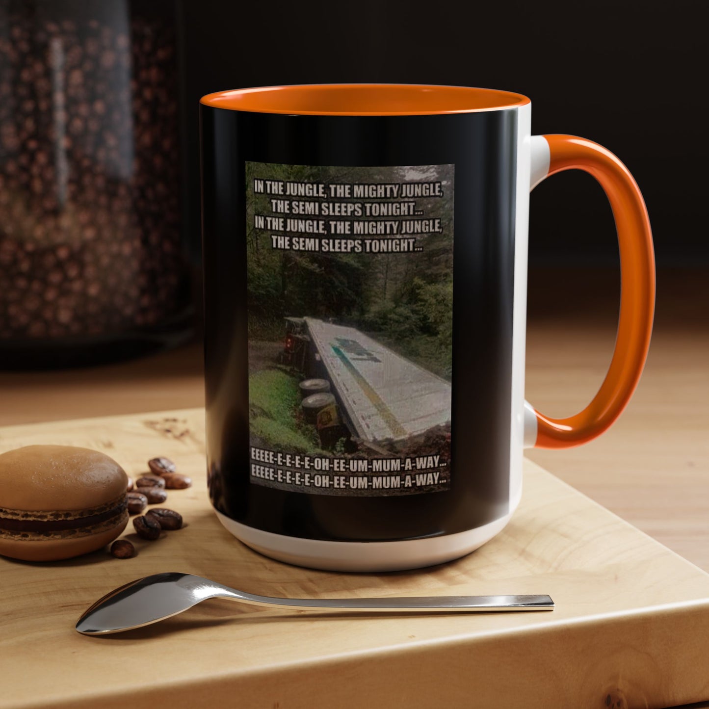 Semi Sleeps 2-Tone Coffee Mug