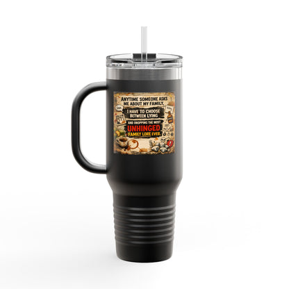 Unhinged Family Insulated Travel Mug