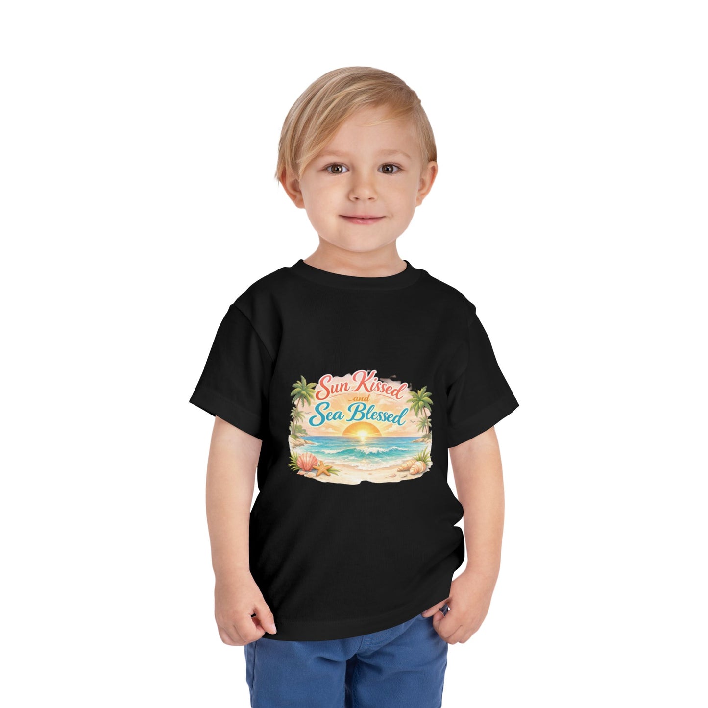 Sun Kissed Toddler Unisex Short Sleeve Crewneck Tee