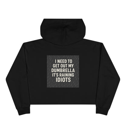 Dumbrella Women's Crop Hoodie
