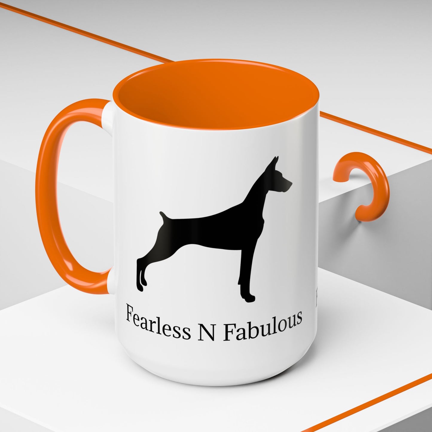 Fearless N Fabulous 2-Tone Coffee Mug