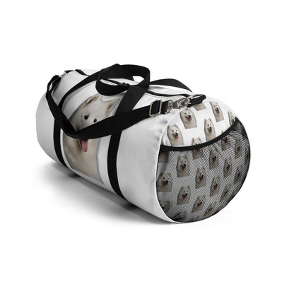 Samoyed Head Duffel Bag