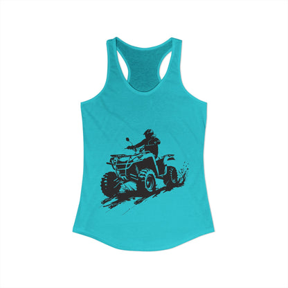 Slingin' Mud Quad Women's Racerback Tank