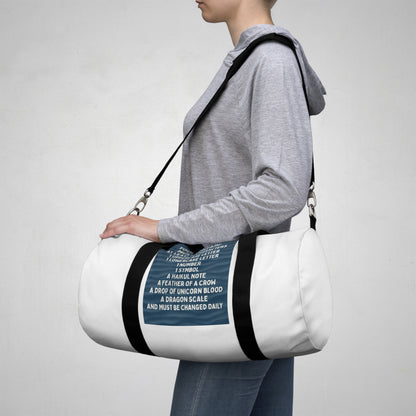 Password Duffel Bag