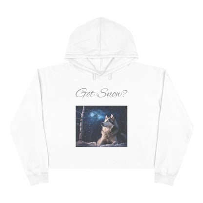 Got Snow? Women's Crop Hoodie