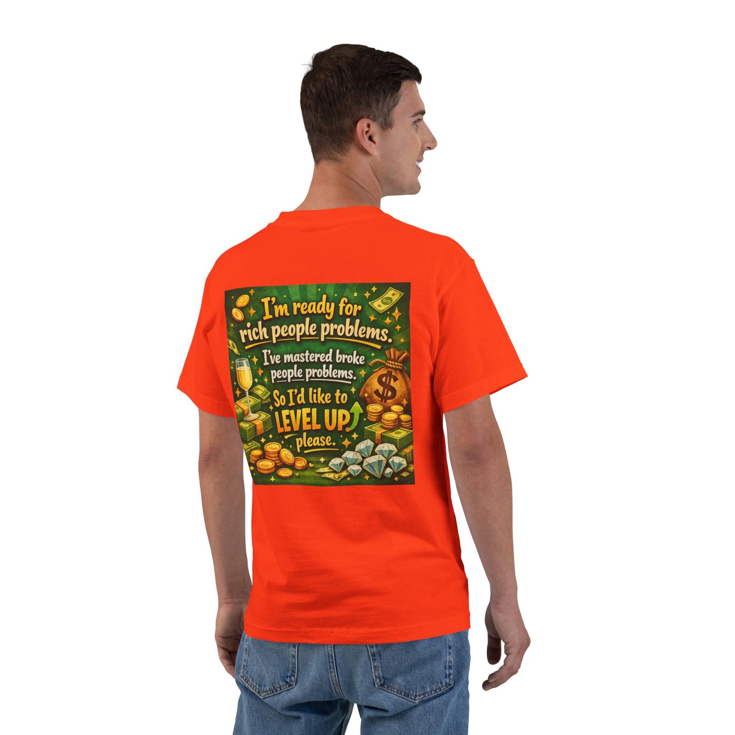 Level Up Men's Short-Sleeve Crewneck Tee