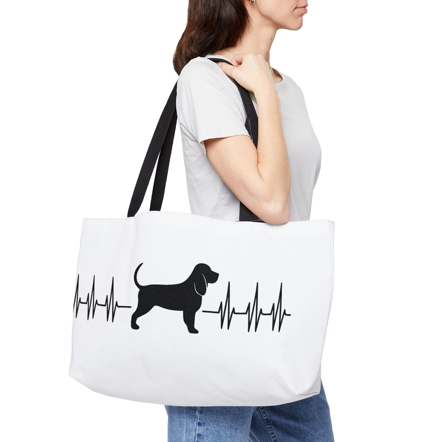 My Heart Beats For bloodhounds Weekender Tote Bag