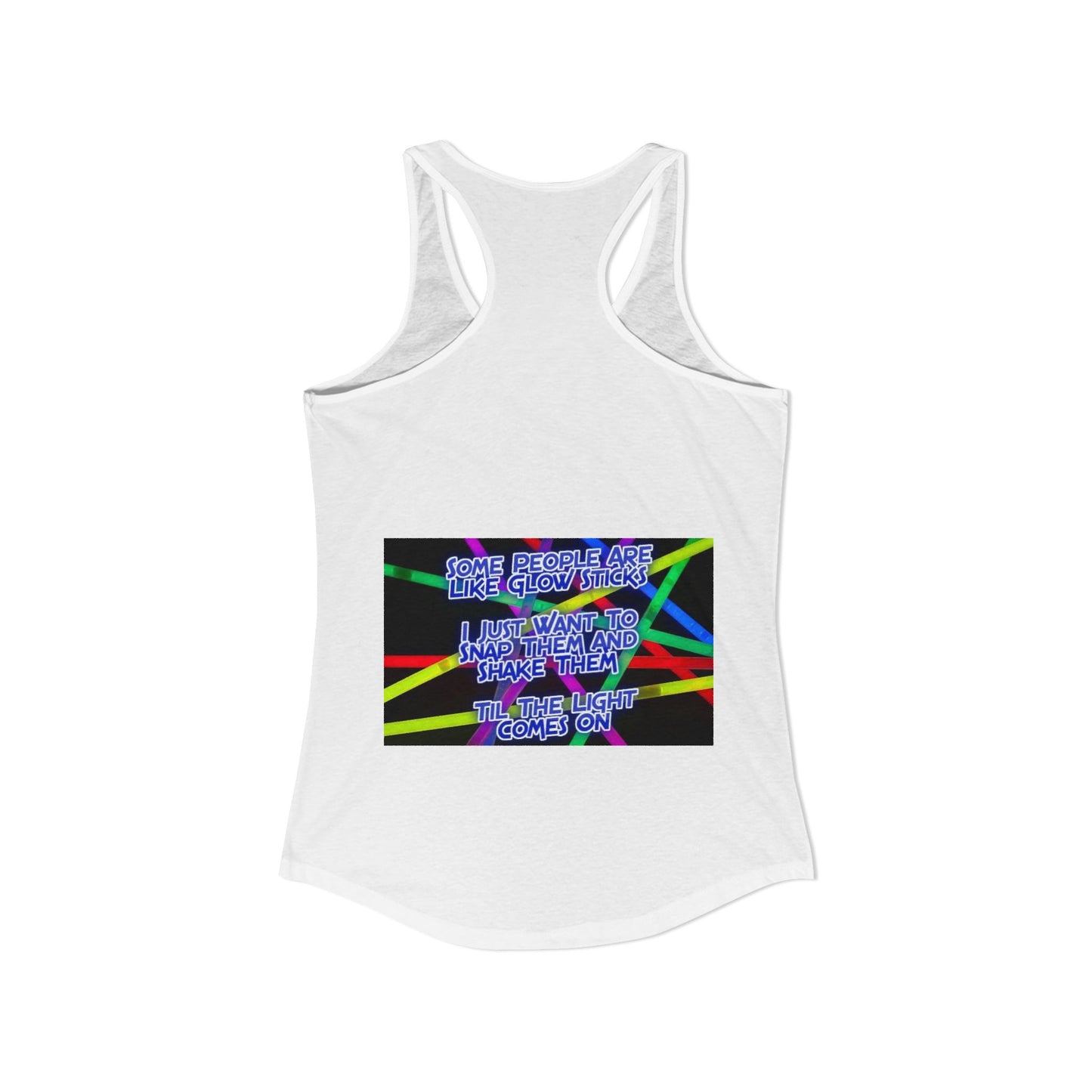 Glow Sticks Women's Racerback Tank