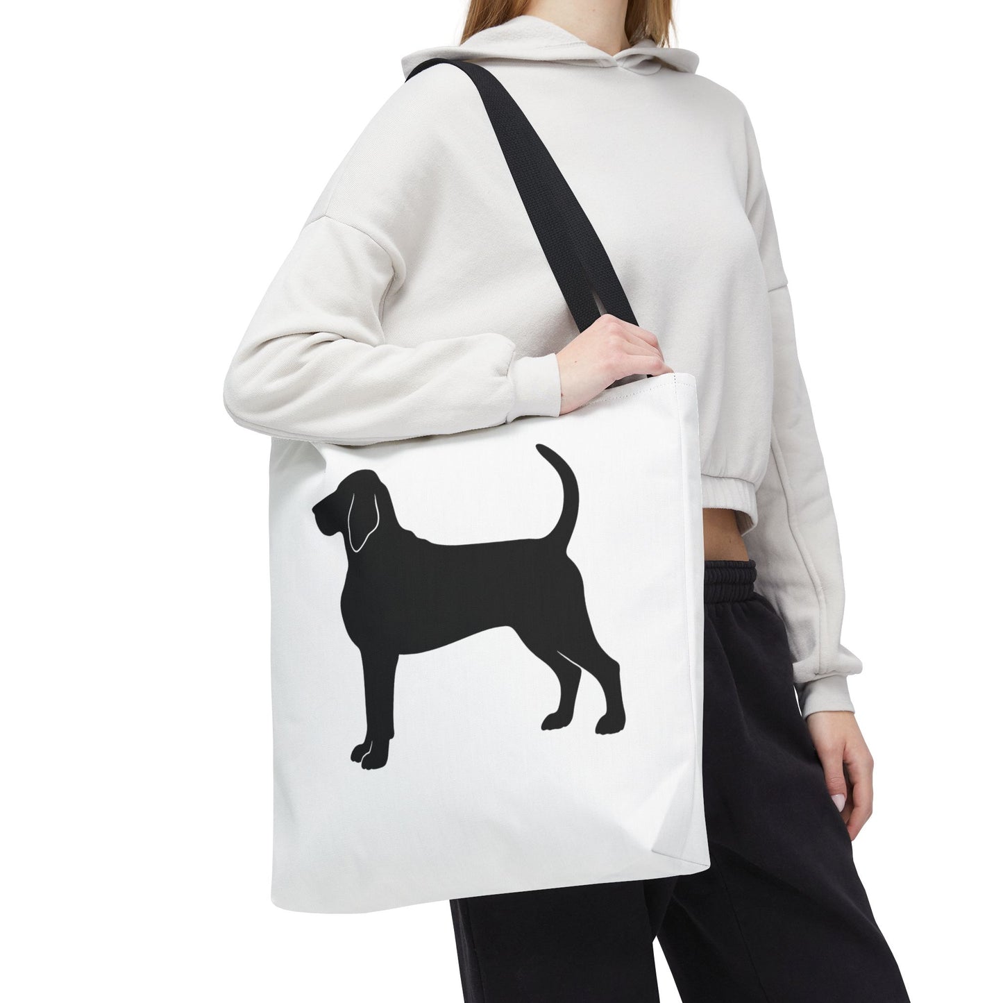 Bloodhound Silhouette Tote Bag