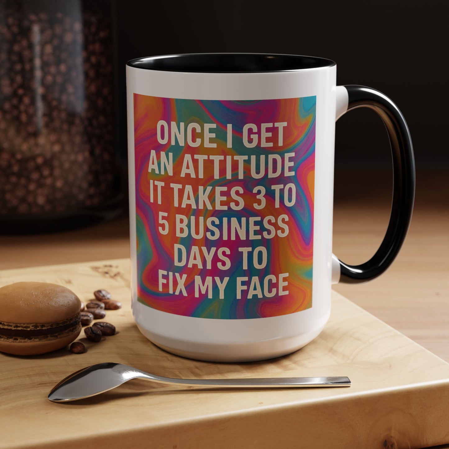 Fix My Face 2-Tone Coffee Mug