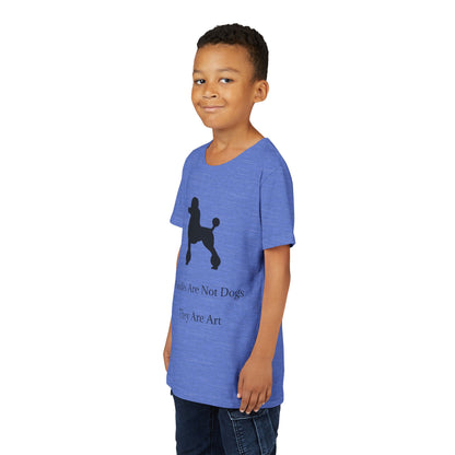 Not Dogs Youth Unisex Short Sleeve Crewneck Tee