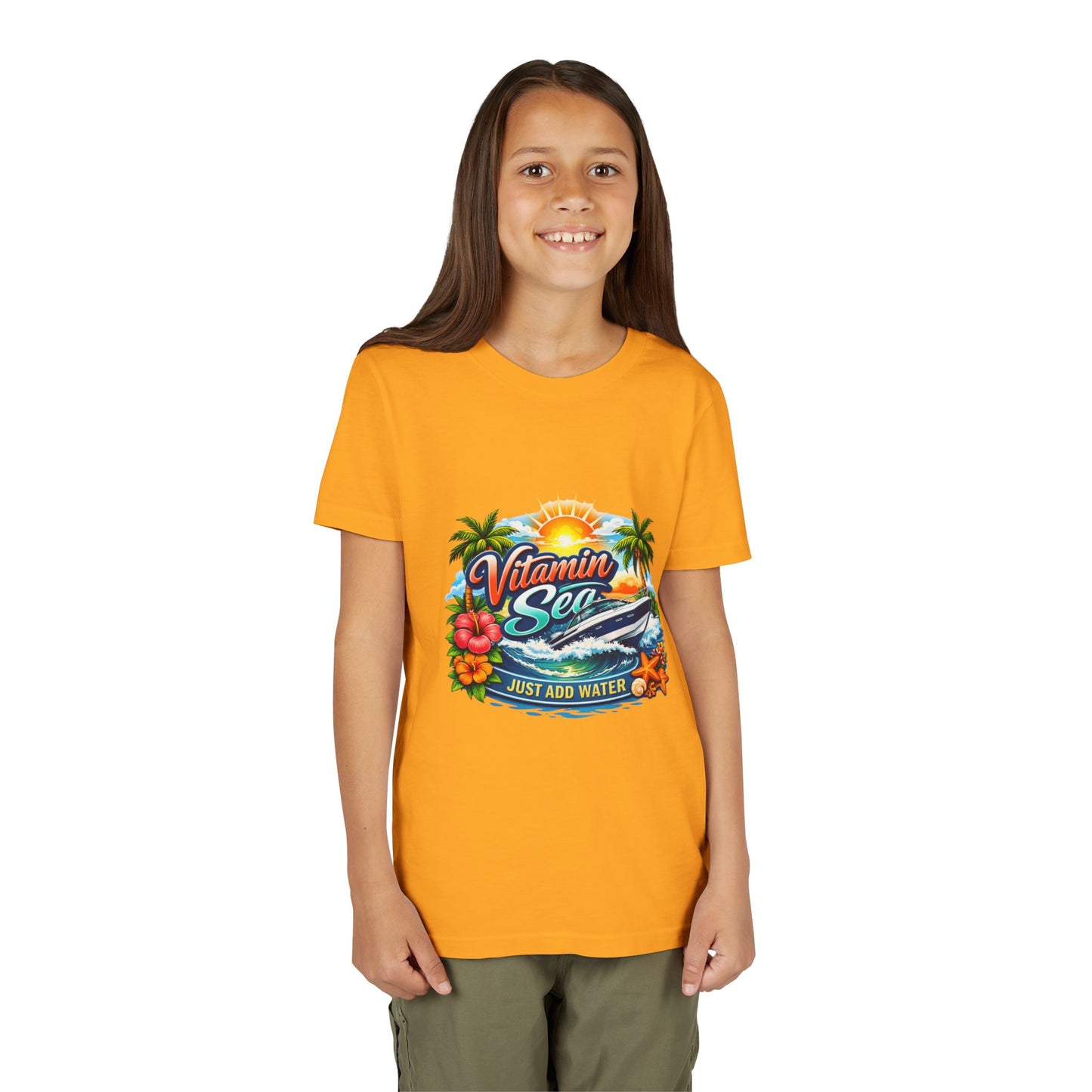Vitamin Sea Youth Unisex Short Sleeve Crewneck Tee