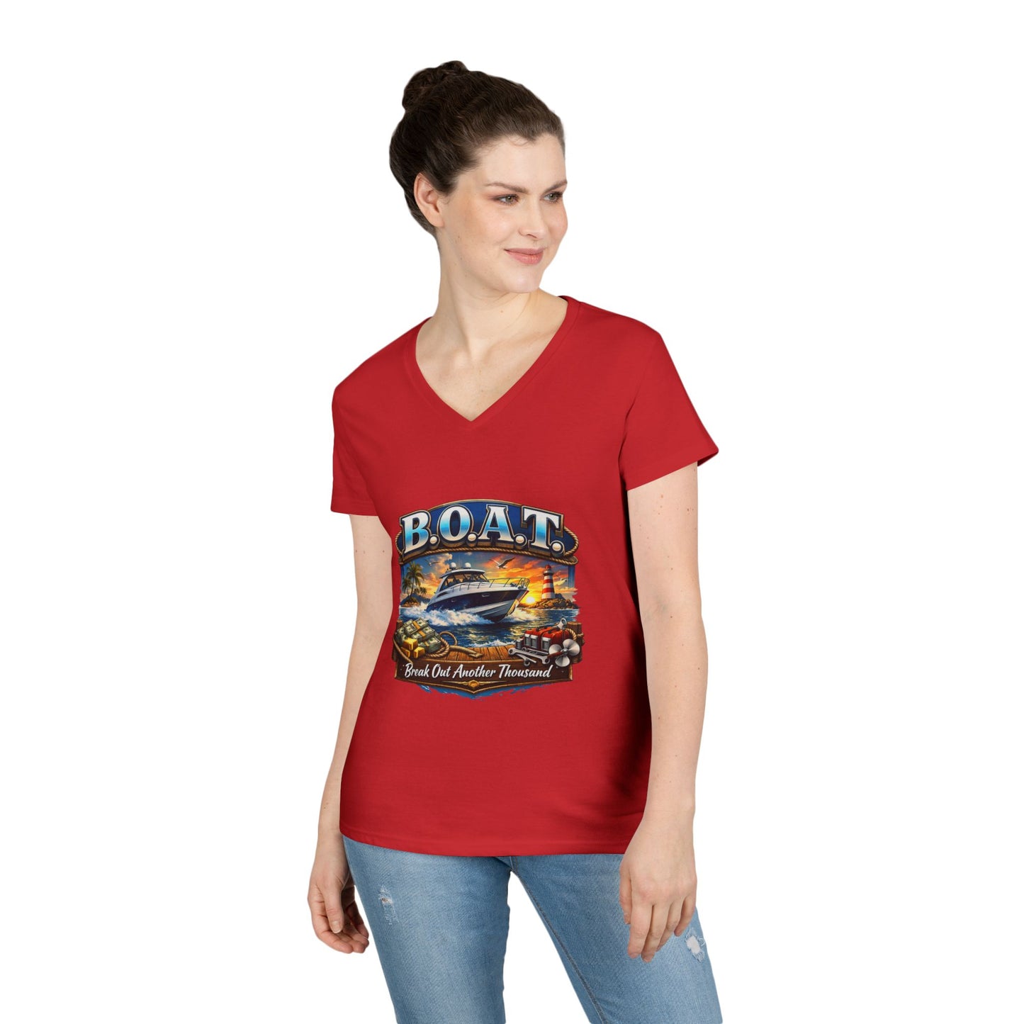 B.O.A.T. Women's V-Neck T-Shirt