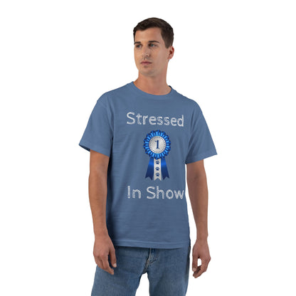 Stressed In Show Men's Short-Sleeve Crewneck Tee