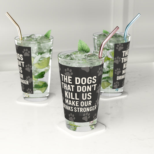 Drinks Stronger Drinking Glass