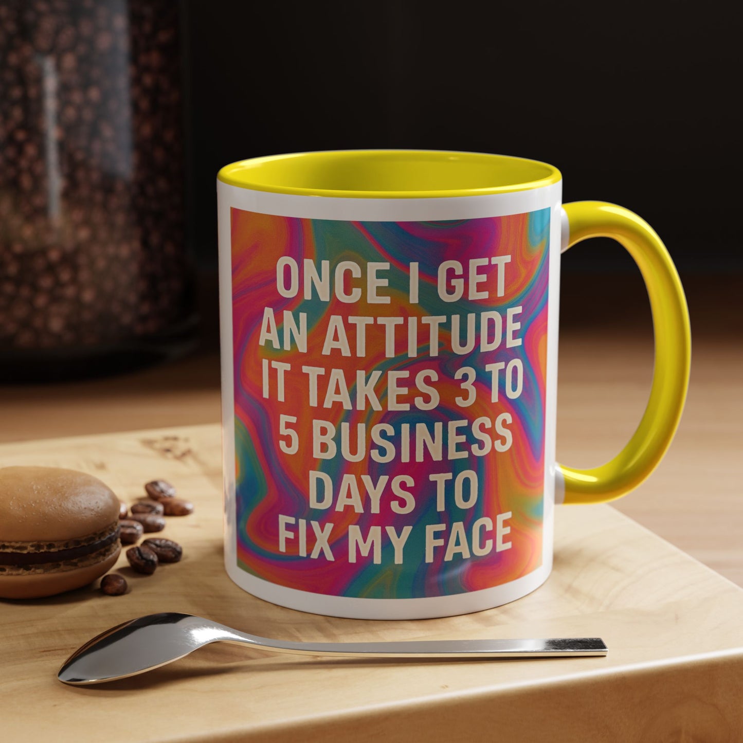Fix My Face 2-Tone Coffee Mug