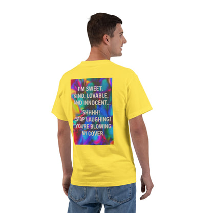 Blowing My Cover Men's Short-Sleeve Crewneck Tee