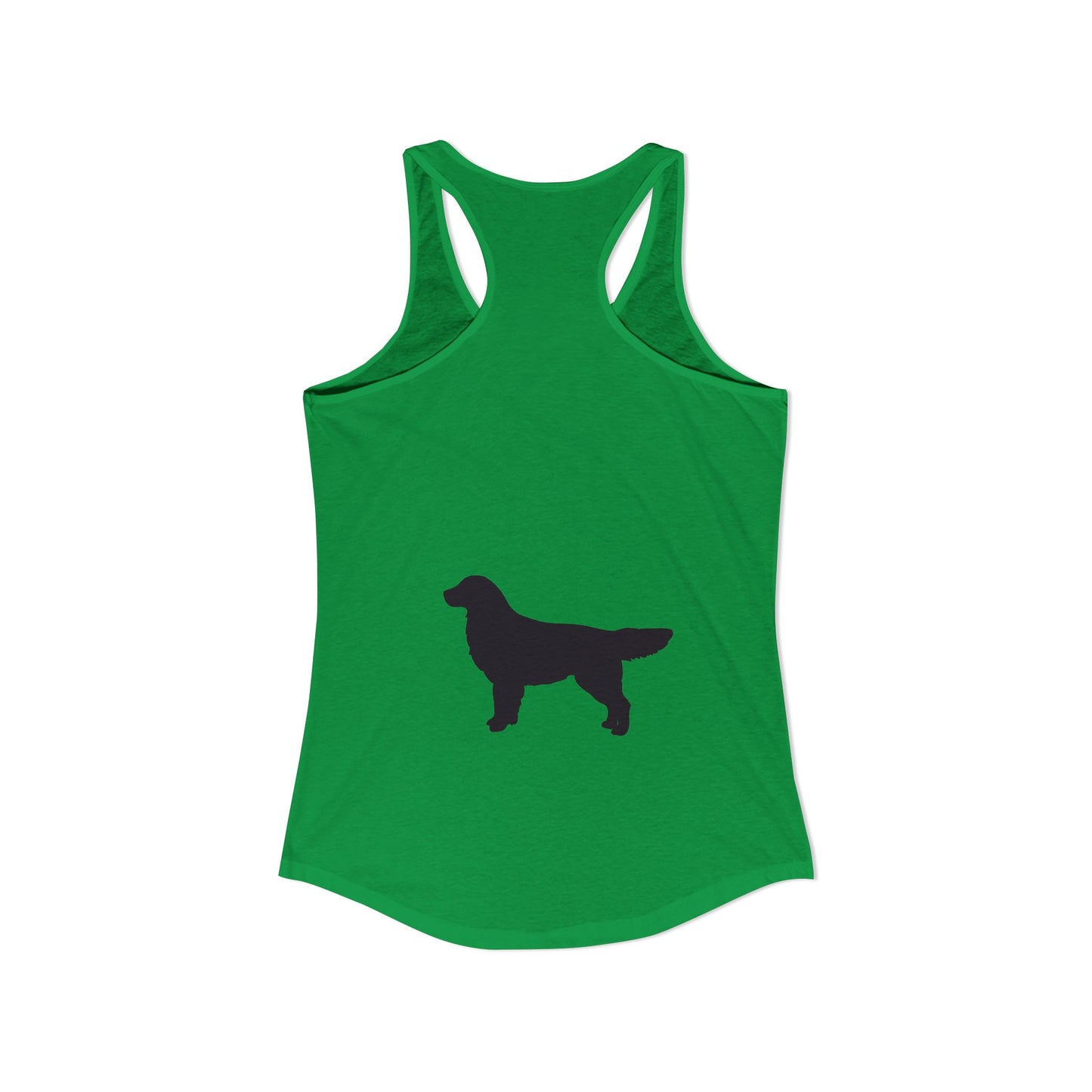 Golden Silhouette Women's Racerback Tank