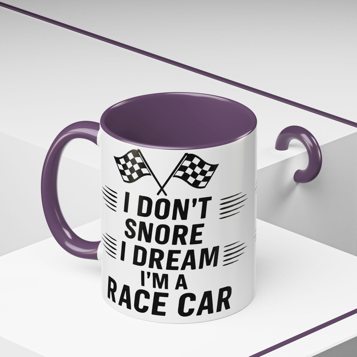 I Don't Snore 2-Tone Coffee Mug