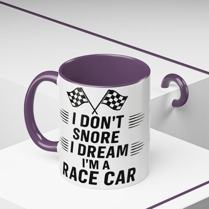 I Don't Snore 2-Tone Coffee Mug