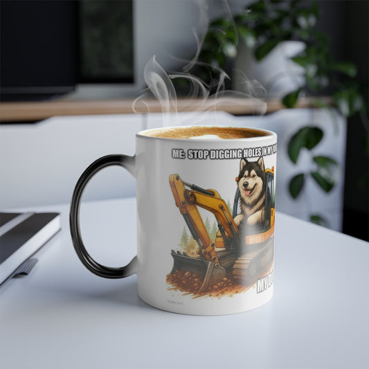 Digmaster 2000 Color Changing Mug