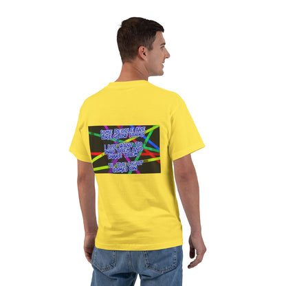 Glow Sticks Men's Short-Sleeve Crewneck Tee