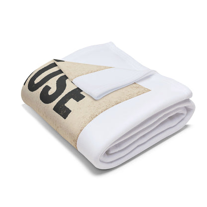 Stupid People Arctic Fleece Blanket