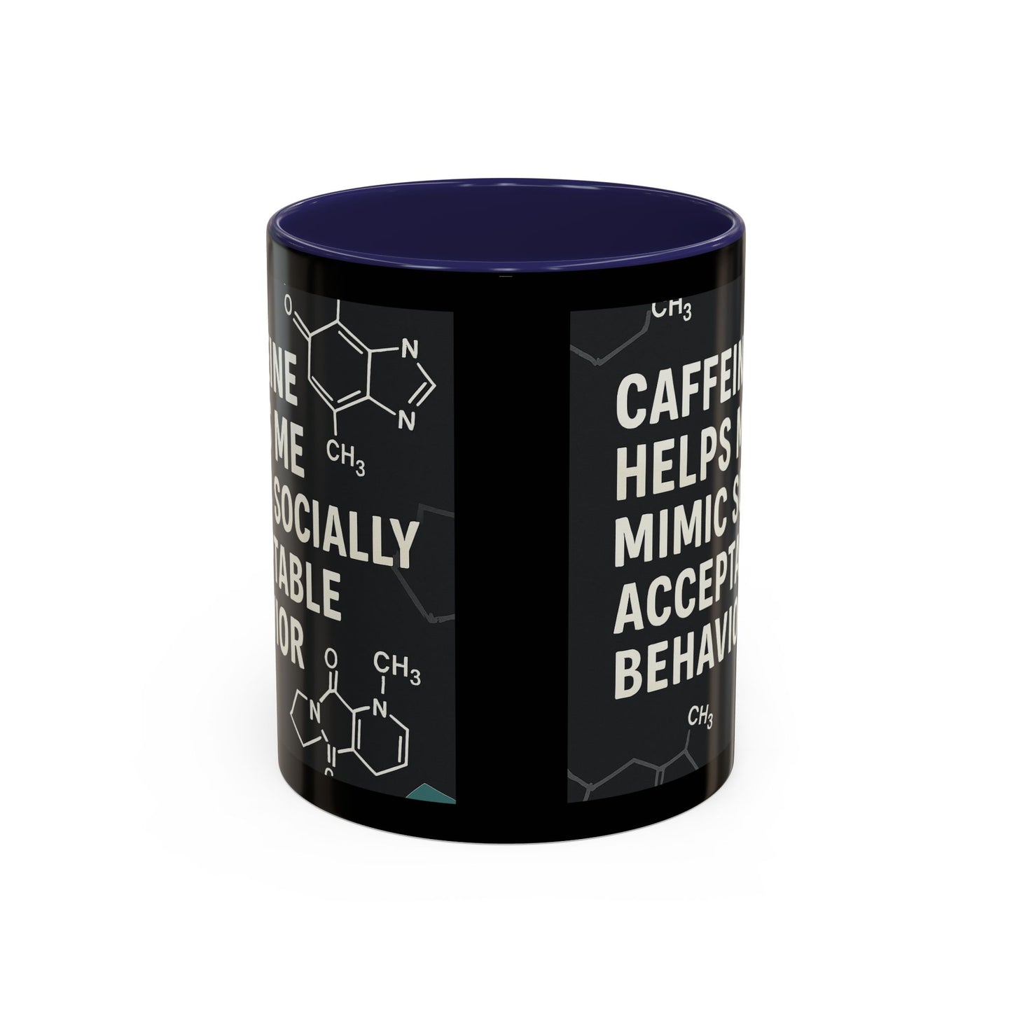 Socially Acceptable 2-Tone Coffee Mug