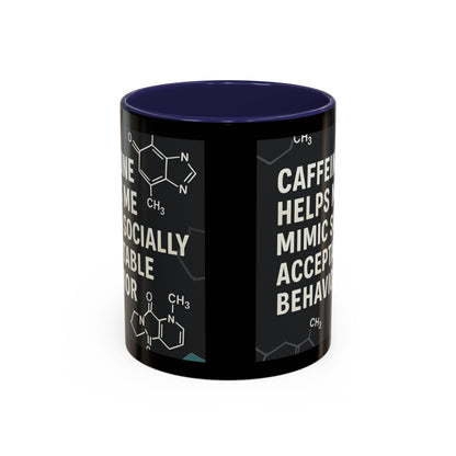 Socially Acceptable 2-Tone Coffee Mug